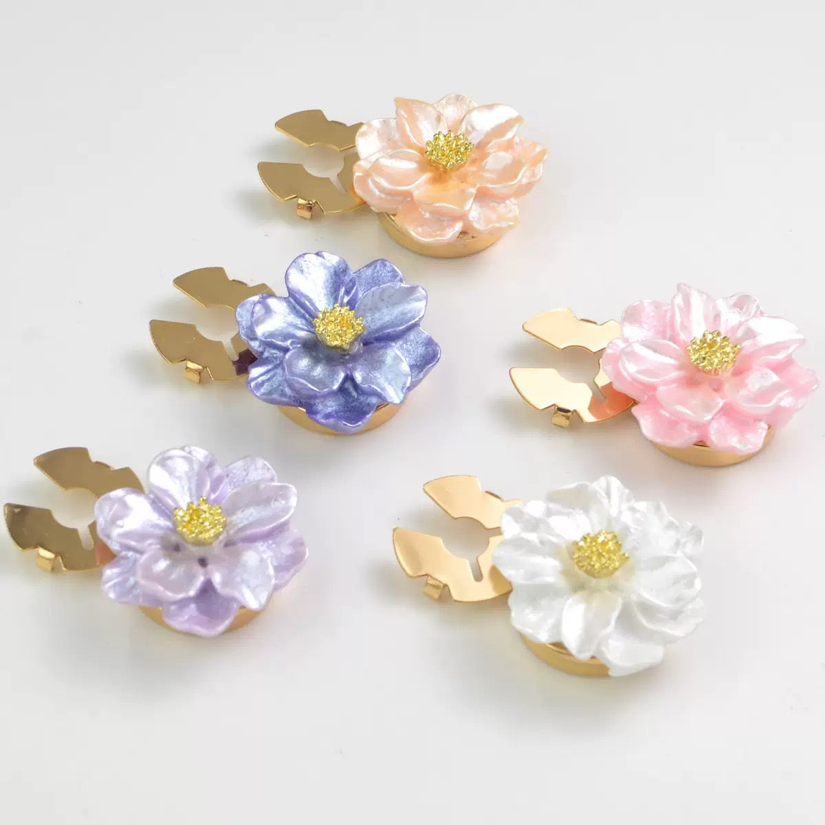 Floral Magnetic Brooch