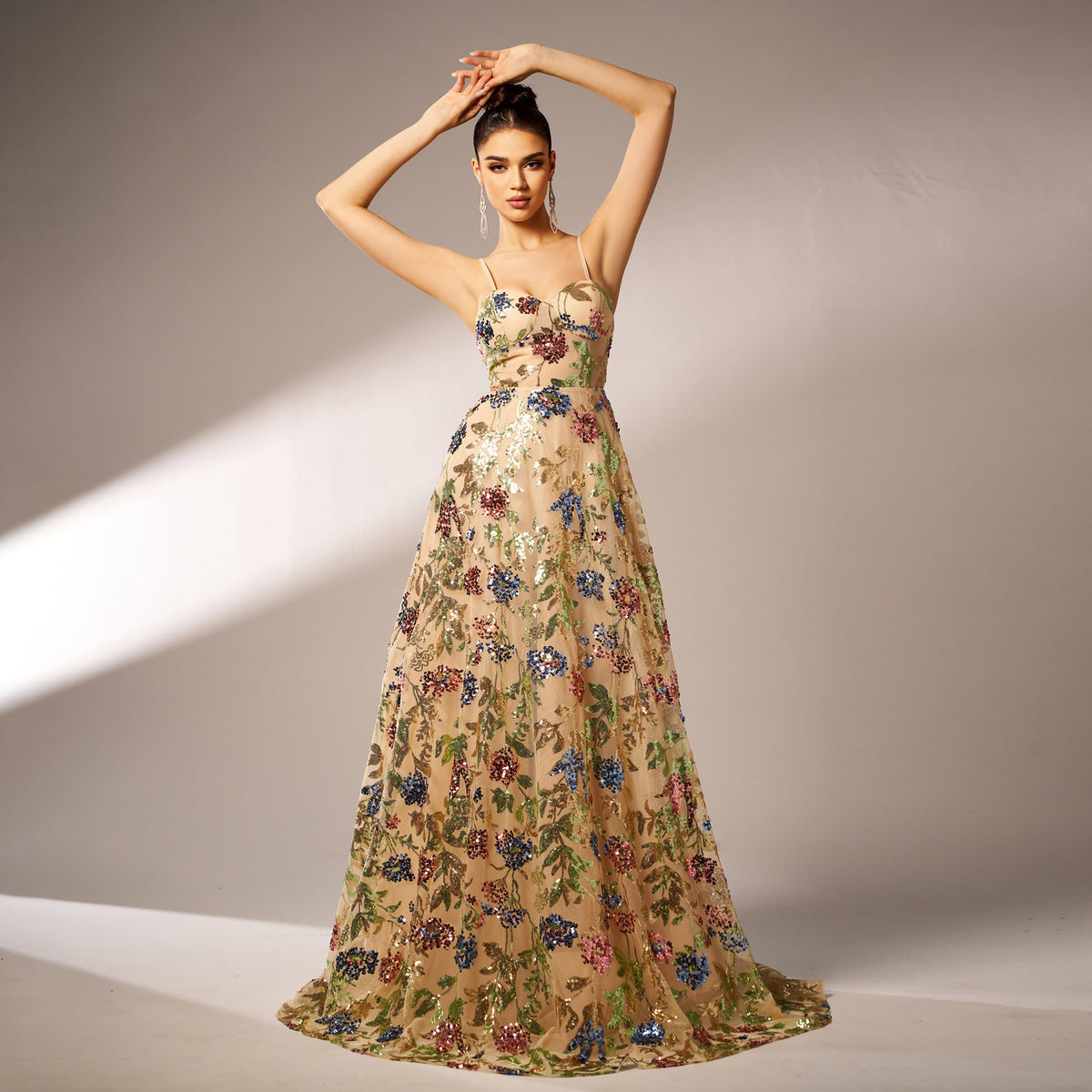 formal dress with suspender Elegant Sleeveless Sequined Evening – DIAMONDSNEXT Size  US 6