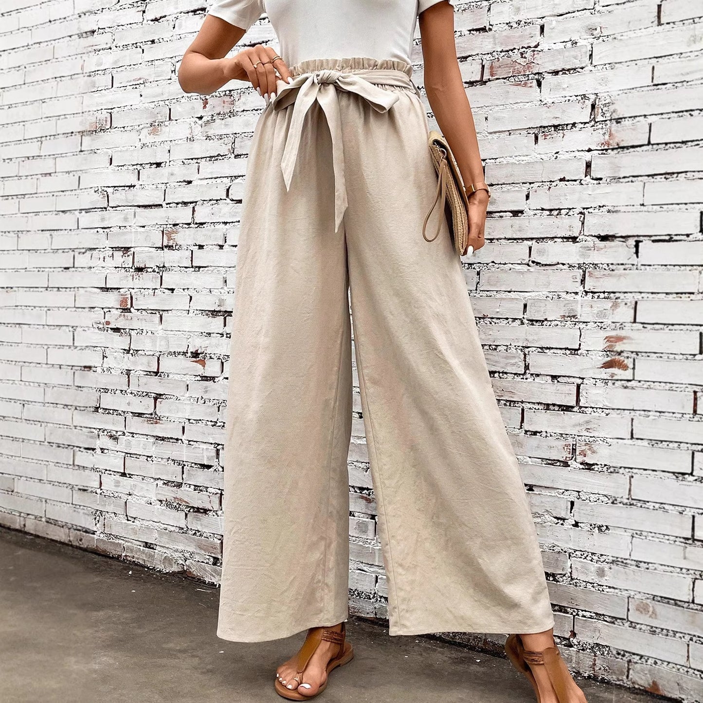 Imitation Linen Cotton Pants