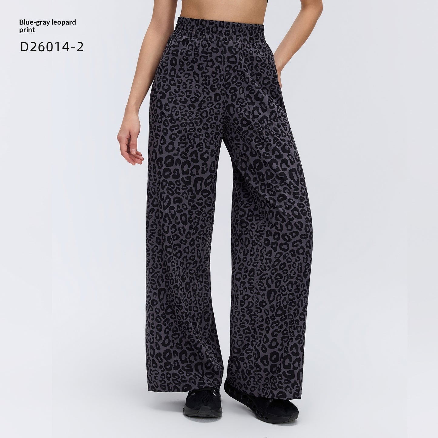 Drawstring Wide-leg Pants