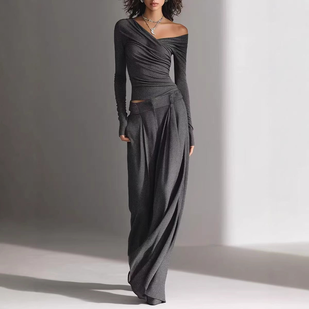 Pullover Loose Pants Set