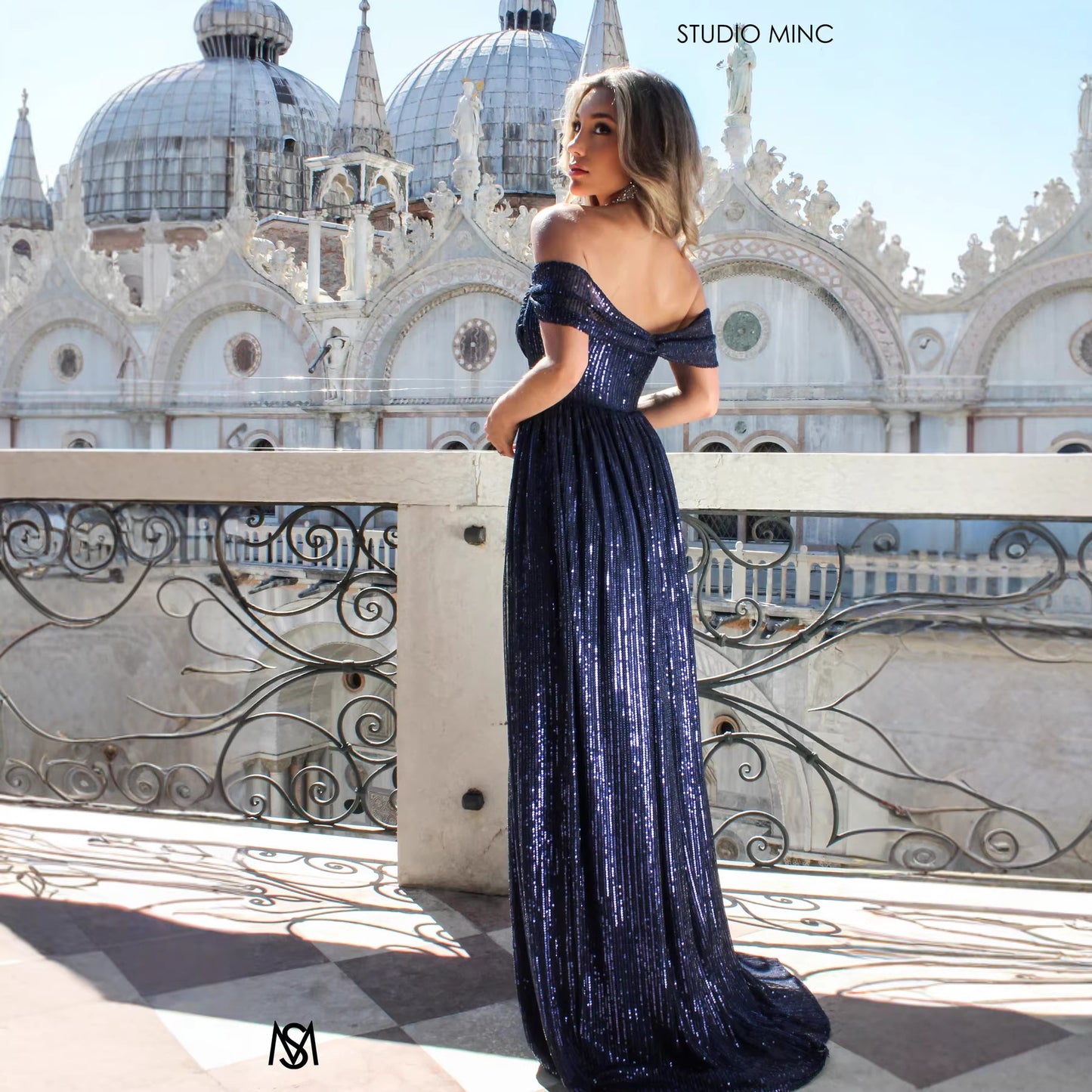 Sequin Ball Gown
