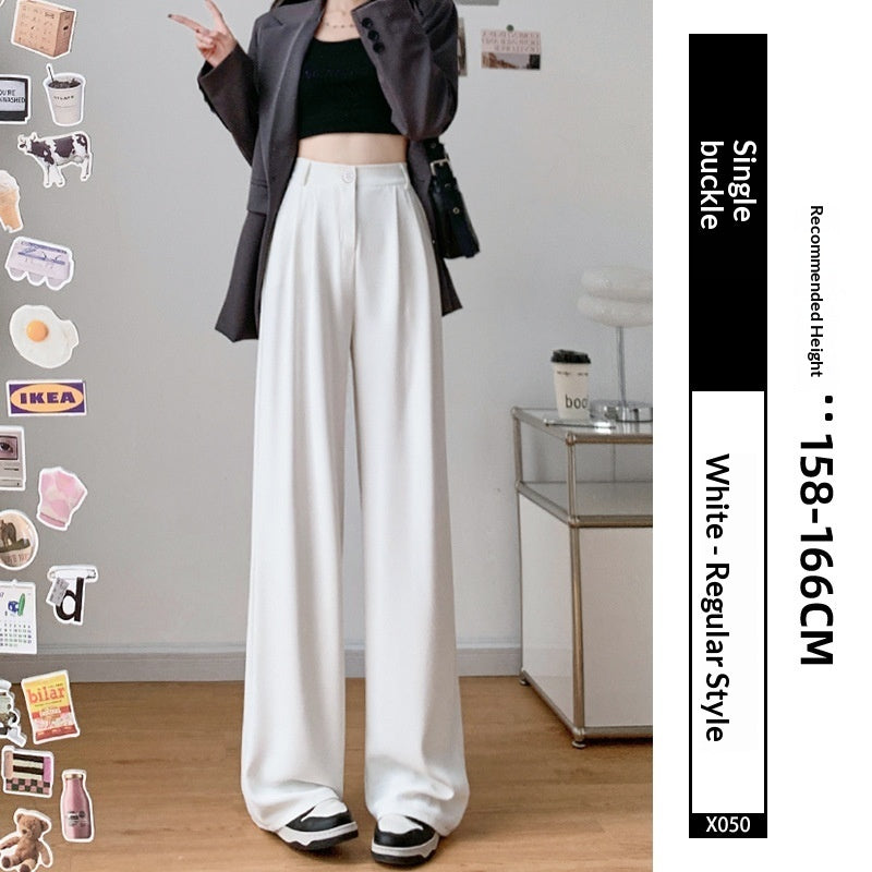 Drapey Straight-Leg Pants