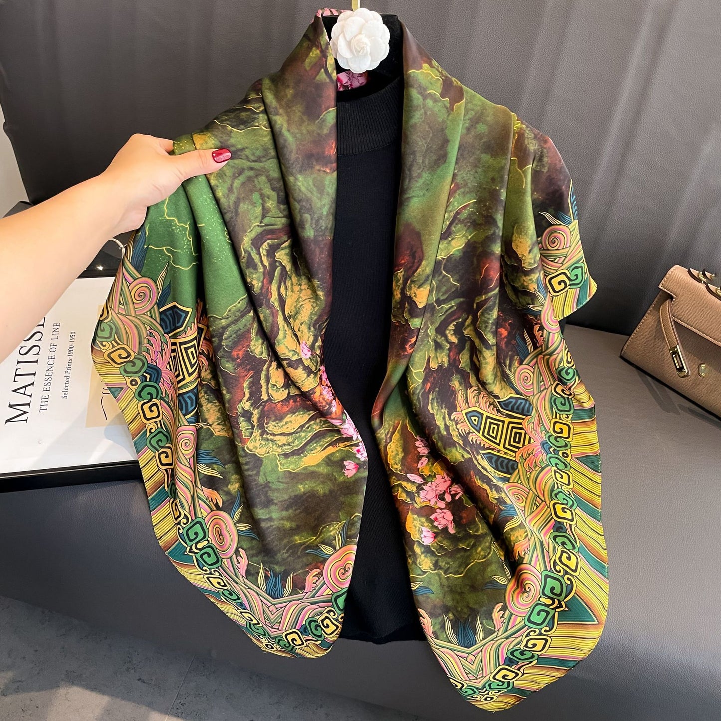 Magnolia Square Scarf