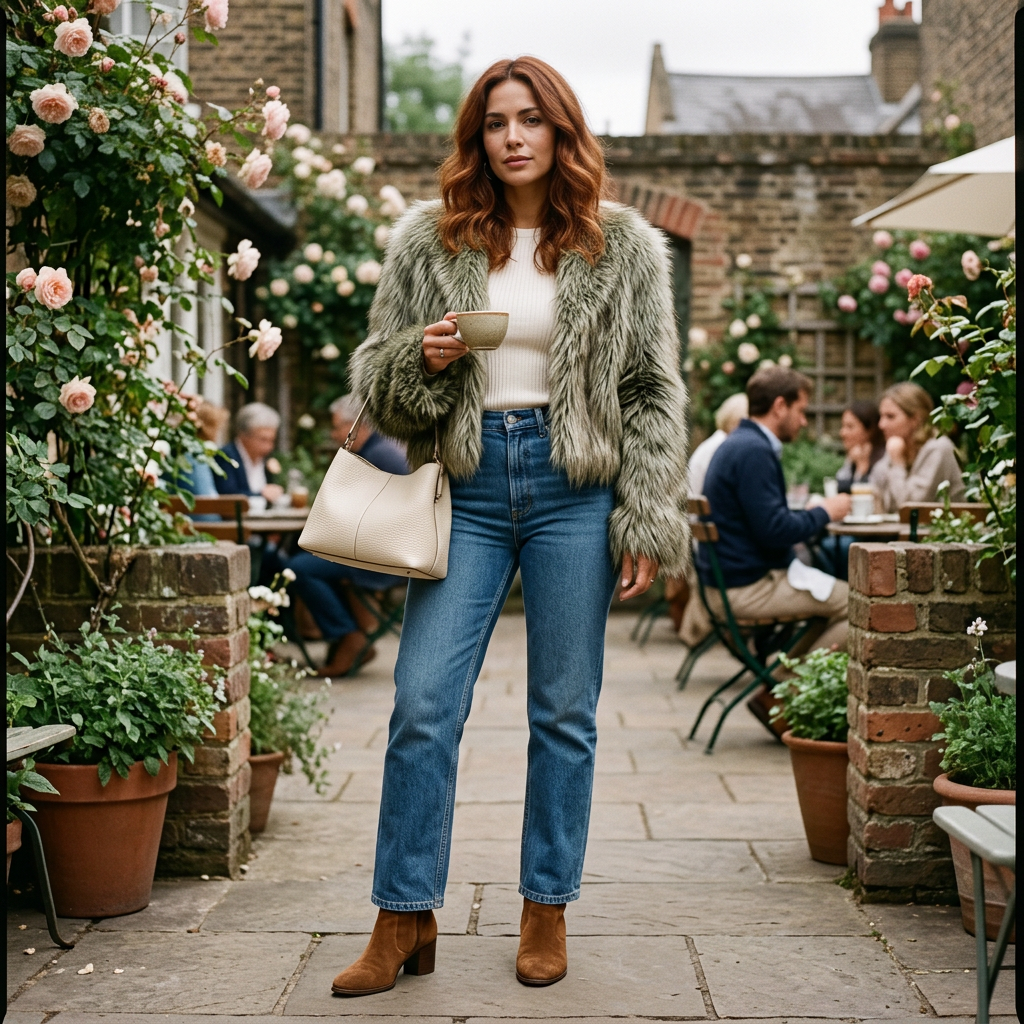 London garden café look
